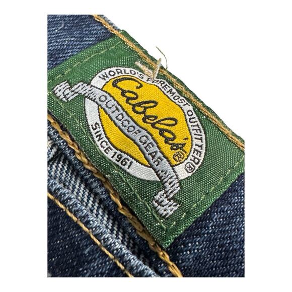 NWT Cabela’s Roughneck Traditional Fit Denim Jeans 32X36 Classic Western Cowboy - Picture 4 of 9